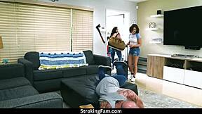 Lovely Gracie Gates and Leana Lovings Banged Hard