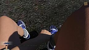 Big city pleasures training with blonde katia john