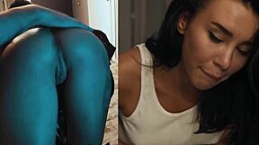 bad girl katrin tequila gets spanking and gets horny before sex