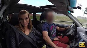 Hunter Seduces Blonde For Paid Sex In Mall