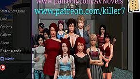 in my new family, anime teen explores