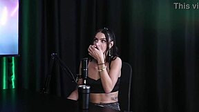 Debora Andrade started as prostitute, now takes 3 cocks in ass in sheer red lingerie