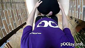 Amateur Blonde Teen Screams in Doggy Style