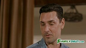 teen scout shows off her hoe talents to the family.