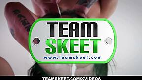 Hot teen nikole nash enjoys morning routine