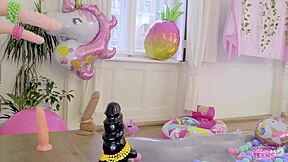 Zlata Shine gets caught blowing fan on cam