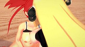 yo, check this pokemon threesome with flannery and cynthia!