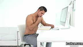 slim teen 18+ gets her pussy spread and anal poked hard