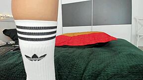 i felt so nervous doing anal first time on webcam