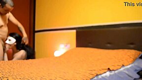 I'm watchin' Bianca ridin' an' suckin' monster cock on hidden cam, moanin' sexy