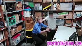 Did you see the busty shoplifter get jizzed by the mall cop?