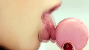 Abella Danger licks milk from Jane Wilde's pussy