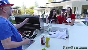 Blindfolded teen amateur bangs sugar stepdaddy in taboo surprise.