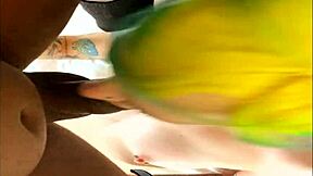 skinny petite whore, suck that black cock in interracial blowjob slut