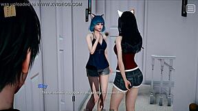 my bully is my lover in this cartoon hentai