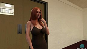 College teen caught in tight bind.