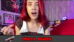 onyx muse stripping in casting interview, big ass on display