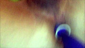 Teen whore orgasms from huge butt plug in tight asshole pov.