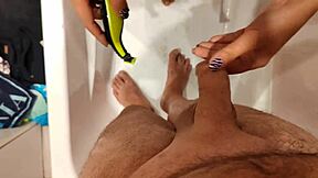 did you know my juicy girlfriend wouldn't suck my dick until she shaved it herself?