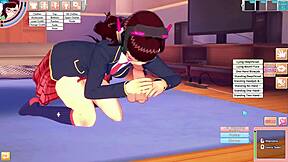 D Va Gets Fucked In The Room
