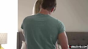 Younger stepmommy Slimthick Vic teaches her stepson to be a man with hardcore doggystyle and riding.