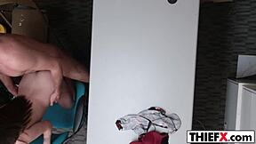 Pervert Officer Fucks Her Hard?