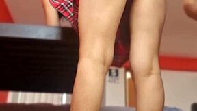 Spying on Secretary Nataly at Mexico's Government Office