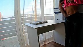 stepbro seduced me to passionate sex instead of studying. did he bend me over wet?