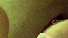 husband enjoys footjob from sexy wife