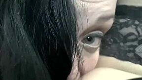 Hot UK grandma gets pounded alongside a stunning babe in wild group action.