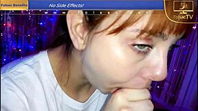 Low grade blowjob deserves cum on her cute face