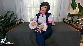 big titty teen, uh, makin’ ya joi with, like, cum countdown... ya know?