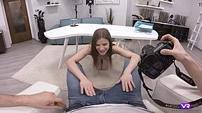 Sarah Kay in wild threesome at crazy casting session