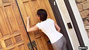 Wankz- bashful dana's pussy gets assfucked by big cock