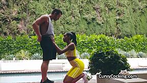 i end my workout on hard white cockk