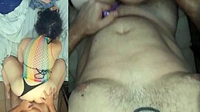 Pov - huge booty amateur raw anal pounding and creampie - full video on red -