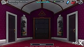 in summertime saga, milf provides emotional stress relief through handjob in episode 4 scene 75