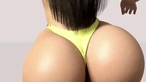 Damn! Check Out This Huge White Ass Shaking!