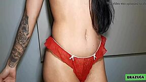 Latina teen Michelli Beatriz starts in porn with cum and oral