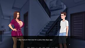 in lust legacy ep 5, step mom does a naughty lingerie photoshoot