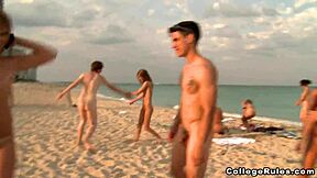 Spring break adventures with wild teen amateurs