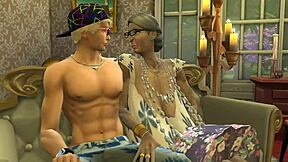 Posh German Grannies Suck Young Cocks in Wild Party