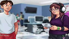 i cant beleive i had sex with this chubby girl in headphons, it was so hot and she creampied me