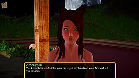 My new family plays a game