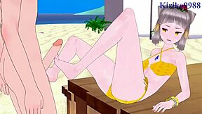 Pyra and Homura and Nia engage in intense sex in Xenoblade Chronicles 2 hentai 😈