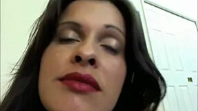 Does This Sexy Pregnant Teen Swallow And Tease You?