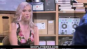 I, Emily Right, shoplifted and got my pussy slammed by the LP officer at work