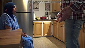 Oh, The British Boss Fucks His Muslim Cleaning Maid!