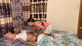 Petite teen sucks cock before hardcore fucking. Adori and Hanif heat up! 🔥