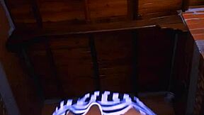 why did the petite latina teen cheat with her lover, getting spanked to orgasm in the apartment?